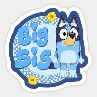 Bluey Big Sis 1 Sticker